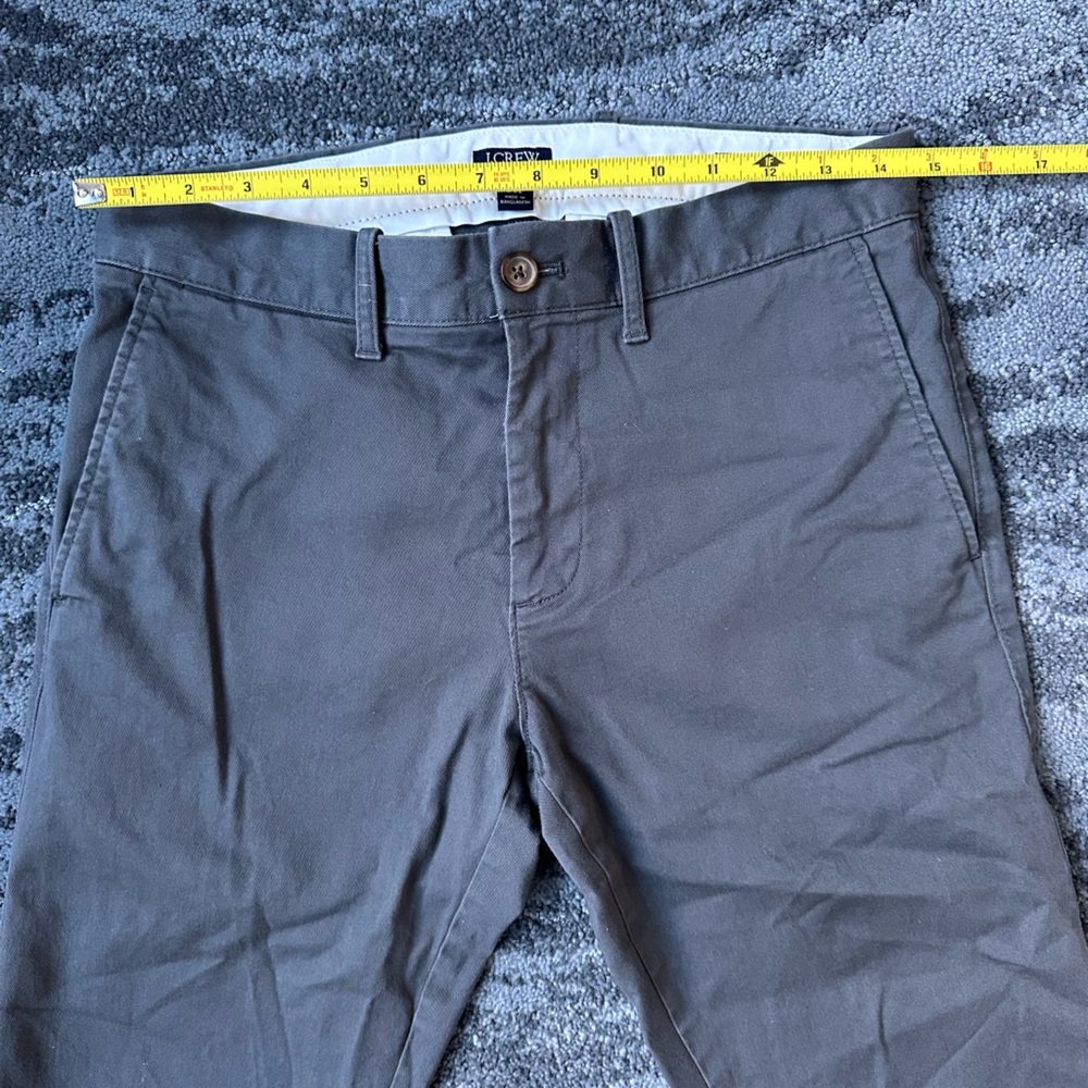 J Crew FLEX Fit Pants, Gray SLIM 28x32